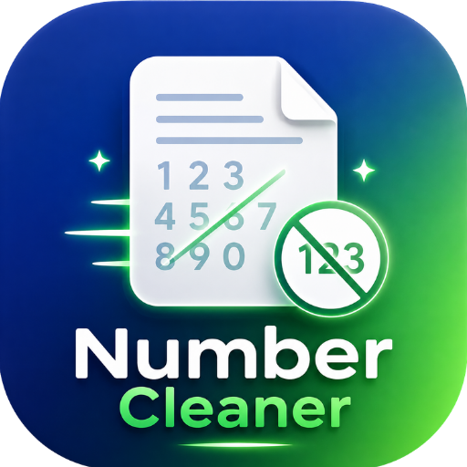 Number Cleaner Logo